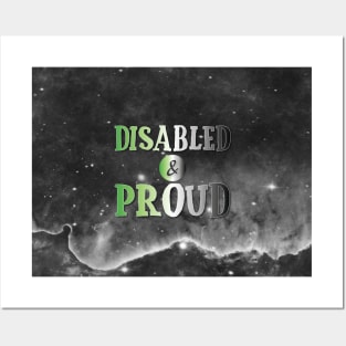 Disabled and Proud: Aromantic Posters and Art